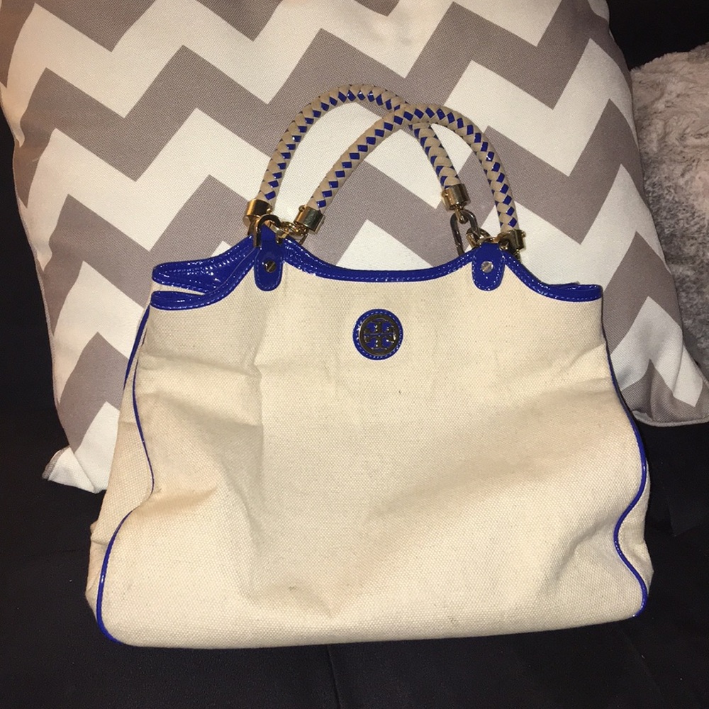 Tory Burch canvas tote bag